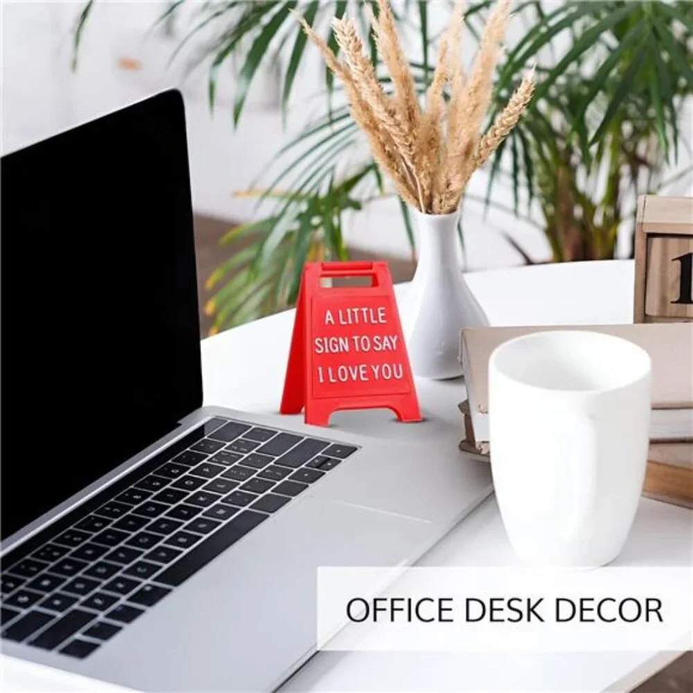 Mini Sign Valentine's Decoration Anniversary Present - Romantic I Love You Sign - Picture 5 of 7